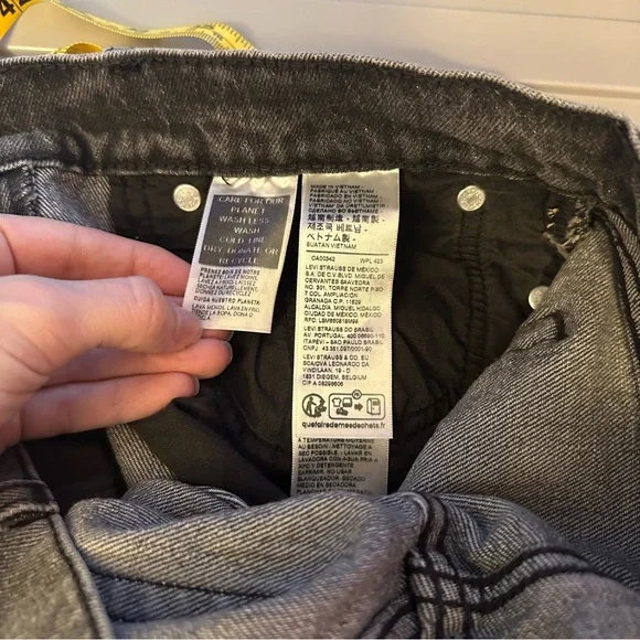 Levi's Wedgie Straight Jeans - gray - Picture 7 of 10